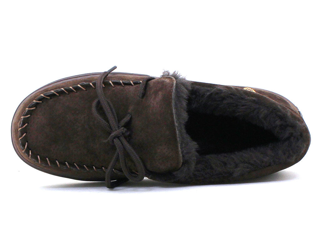 Lamo Women's Ladies Moc Plush Suede Moccasin Slippers