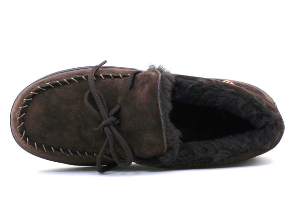 Lamo Women's Ladies Moc Plush Suede Moccasin Slippers