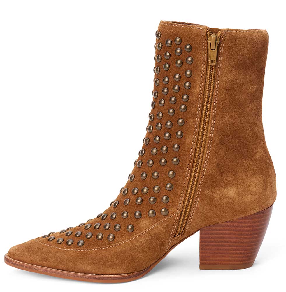 Matisse Women's Margaret Heeled Studded Ankle Bootie