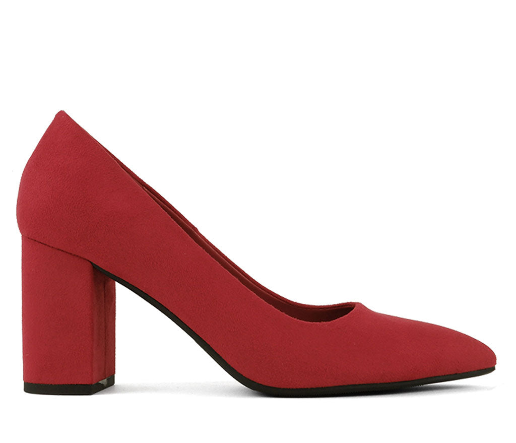 My Delicious Shoes Women's Total Block Heel Pump