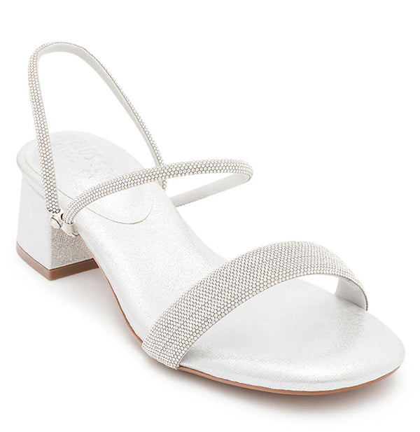 De Blossom Women's Grace-55 Shimmer Heeled Sandals