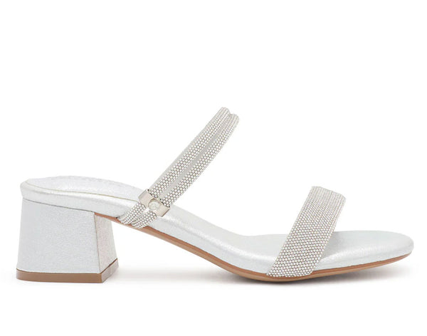 De Blossom Women's Grace-55 Shimmer Heeled Sandals