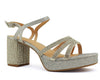 My Delicious Shoes Women's Icarus Rhinestone Strappy Sandals