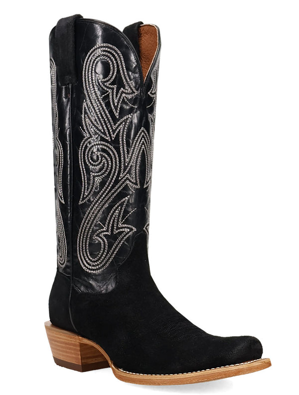 Dan Post Women's Lanessa Suede Foot Western Leather Boot