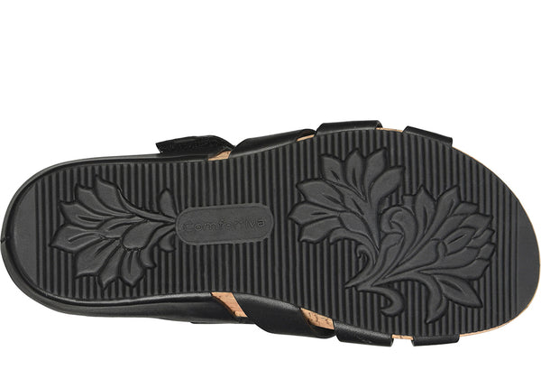 Comfortiva Women's Gianna Low Wedge Slide Sandal