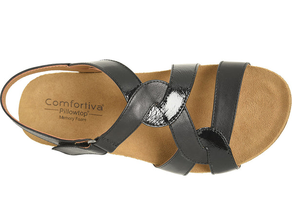 Comfortiva Women's Garner Linked Wedge Sandal