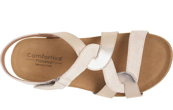 Comfortiva Women's Garner Linked Wedge Sandal