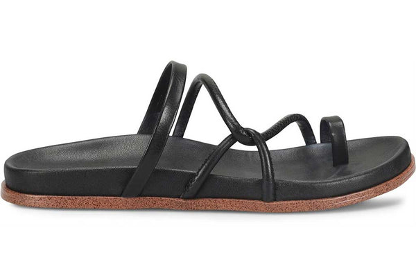 Korks Women's Audra Asymmetrical Strappy Slide Sandals