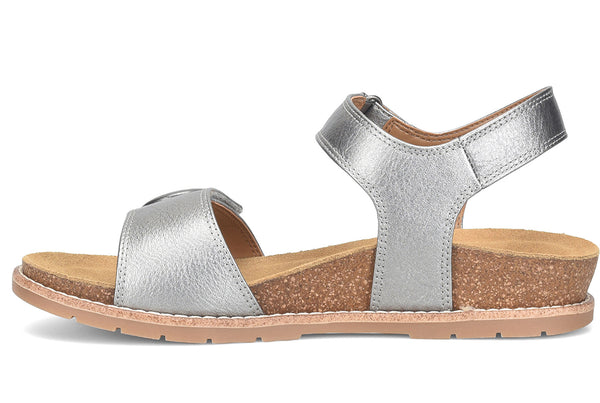 Comfortiva Women's Gwen Slip-Resistant Low Wedge Sandal