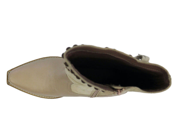 Very Volatile Women's Palomino Knee-High Suede Fringe Stud Boot