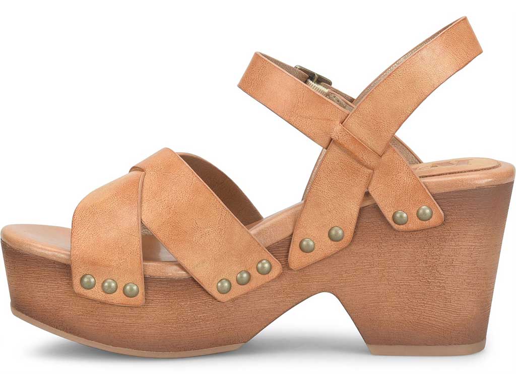 Korks Women's Leda Platform Riveted Sandal