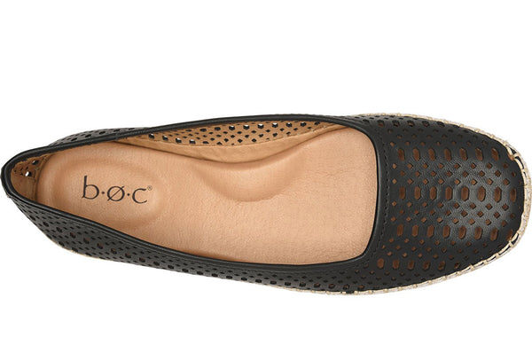 b.o.c Women's Pasilla Perforated Espadrille Ballet Flat