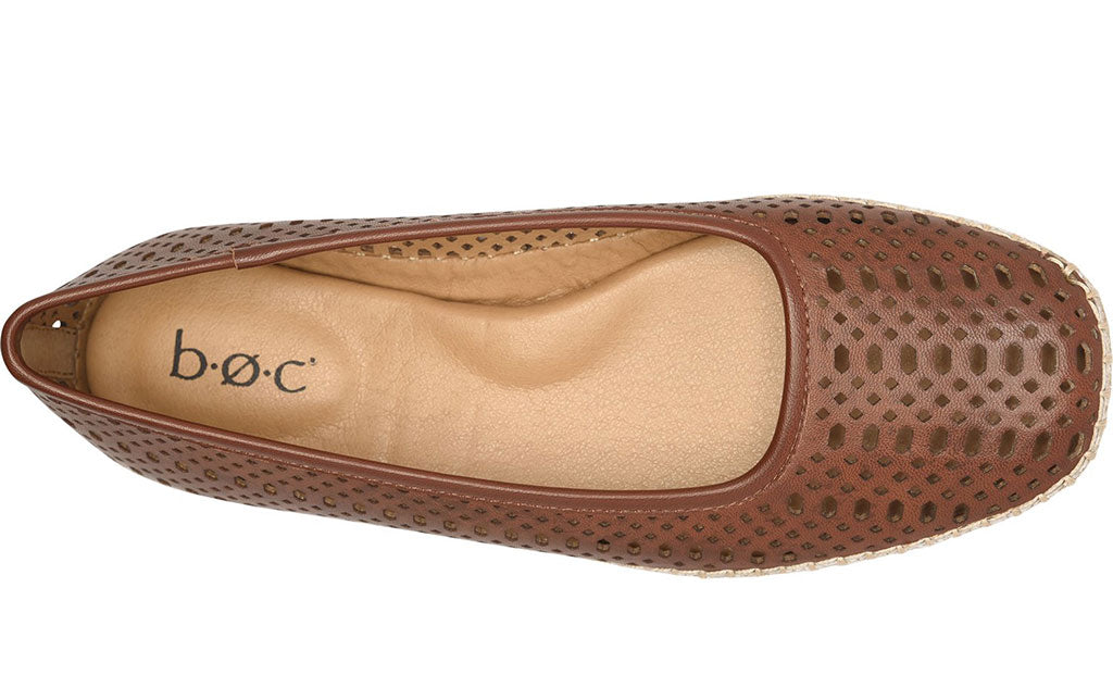 b.o.c Women's Pasilla Perforated Espadrille Ballet Flat