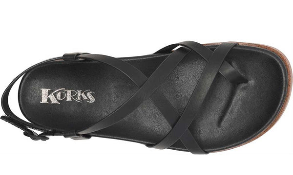 Korks Women's Arica Strappy Flat Sandal