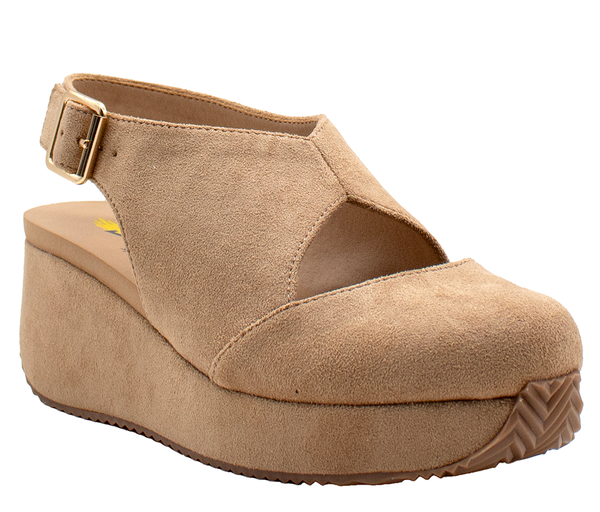 Volatile Women's Aurora Sling-Back Wedge