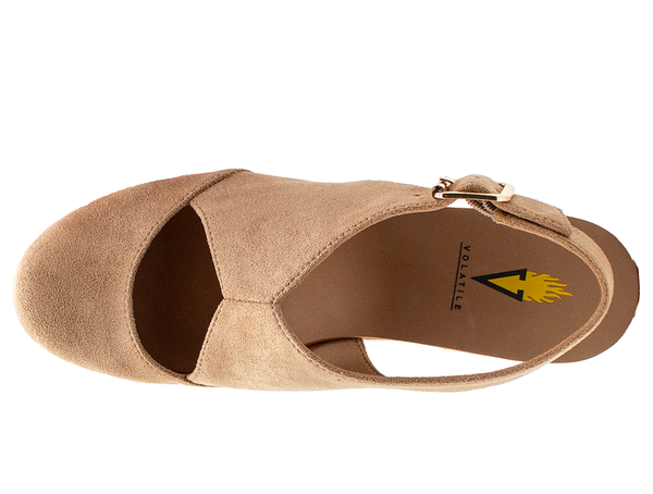 Volatile Women's Aurora Sling-Back Wedge