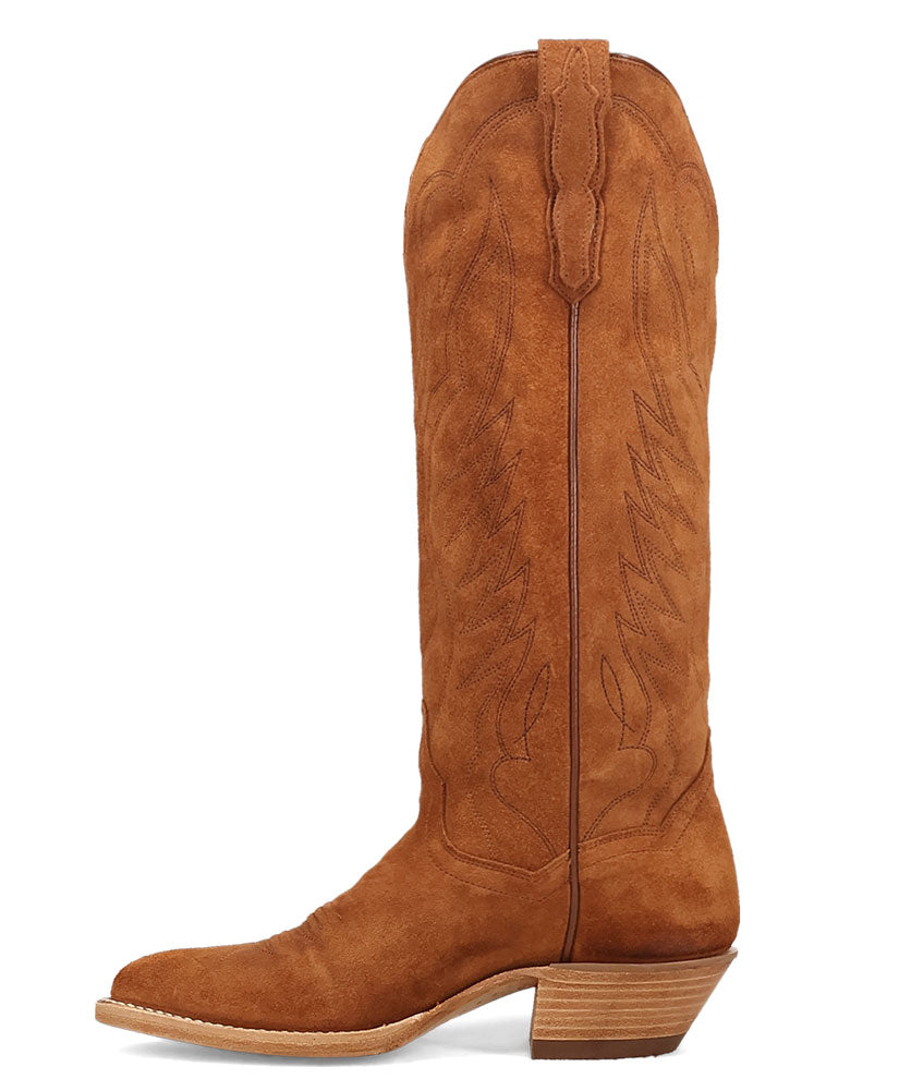Dan Post Women's Neon Prairie Suede Leather Western Boot