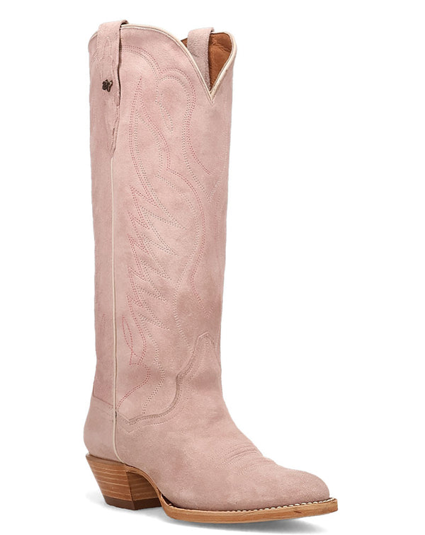 Dan Post Women's Neon Prairie Suede Leather Western Boot