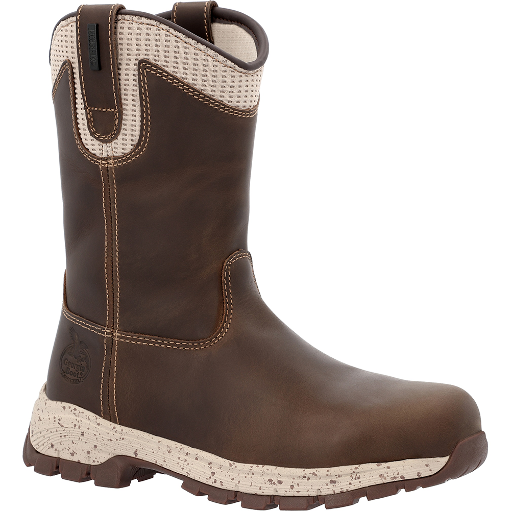 Georgia Boot Women's Eagle Trail Alloy Toe Pull-On Wellington