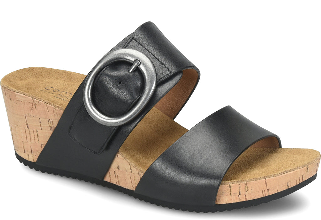 Comfortiva Women's Elizabeth Wedge Slide Sandal