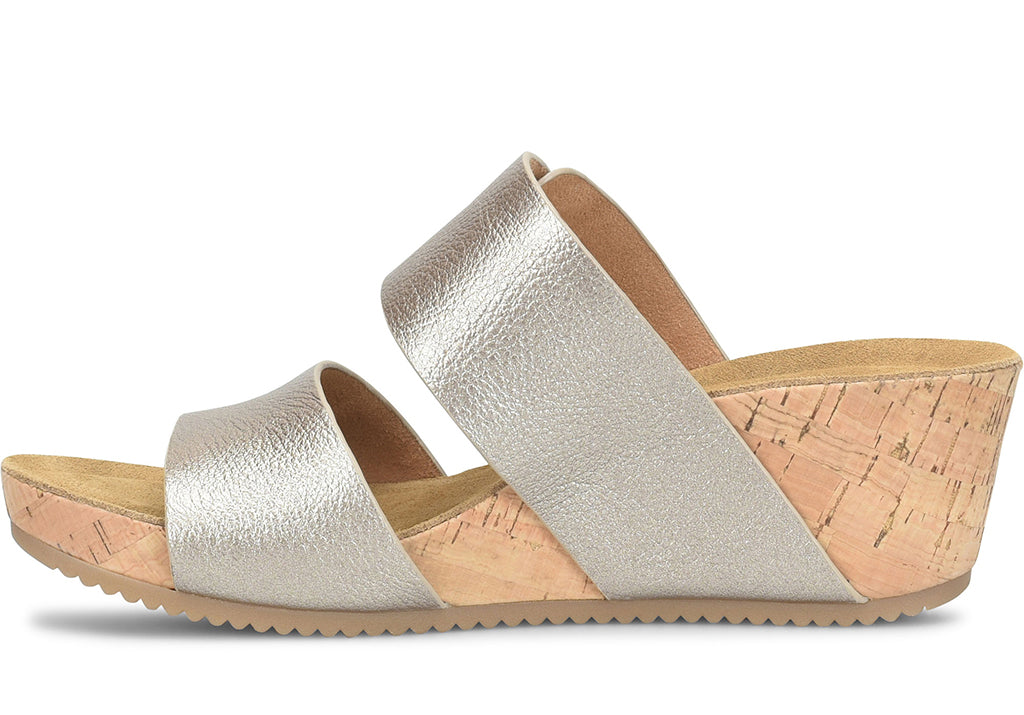 Comfortiva Women's Elizabeth Wedge Slide Sandal