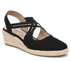 LifeStride Women's Patience Espadrille Wedge Sandal