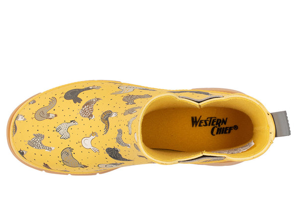 Western Chief Women's Hen Frenzy Chelsea Rain Boot