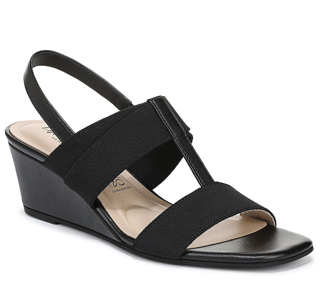 LifeStride Women's Sweet Slingback Wedge Sandal