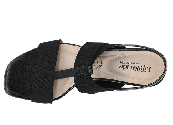 LifeStride Women's Sweet Slingback Wedge Sandal