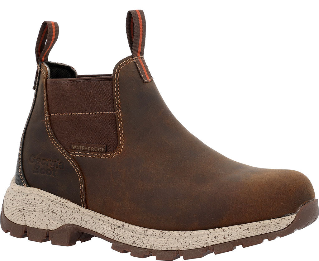 Georgia Boot Women's Eagle Trail Waterproof Alloy Toe Chelsea Boot