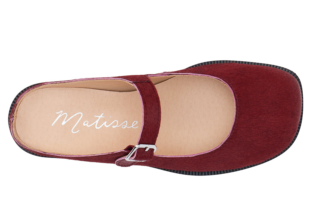 Matisse Women's Merlin Leather Mary Jane Flat Mule – Houser Shoes
