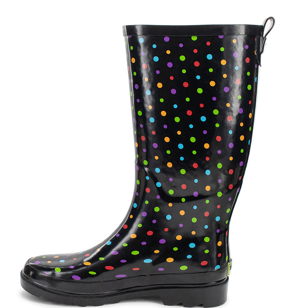 Western Chief Women's Ditsy Dot Tall Rain Boot
