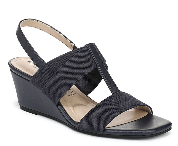 LifeStride Women's Sweet Slingback Wedge Sandal