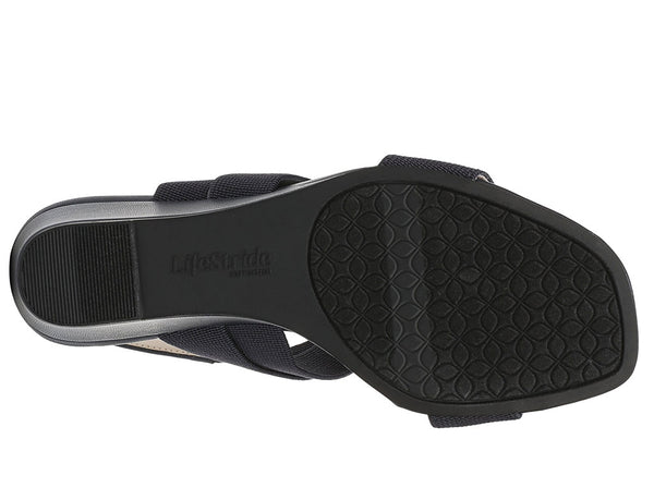 LifeStride Women's Sweet Slingback Wedge Sandal