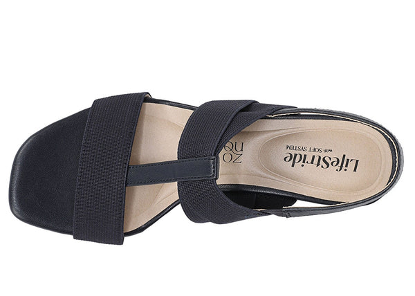 LifeStride Women's Sweet Slingback Wedge Sandal