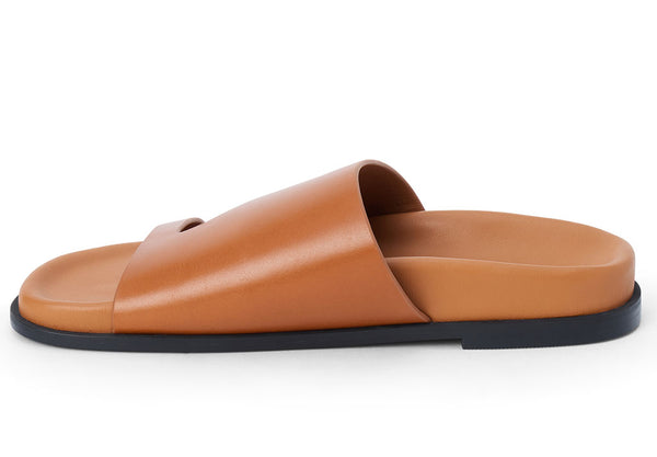 Matisse Women's Tanner Asymmetrical Flat Slide Sandal
