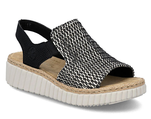 Rieker Women's Rachel 69276 Wedge Sandal
