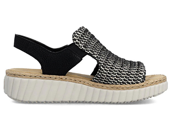 Rieker Women's Rachel 69276 Wedge Sandal