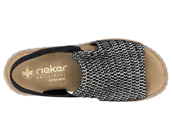 Rieker Women's Rachel 69276 Wedge Sandal