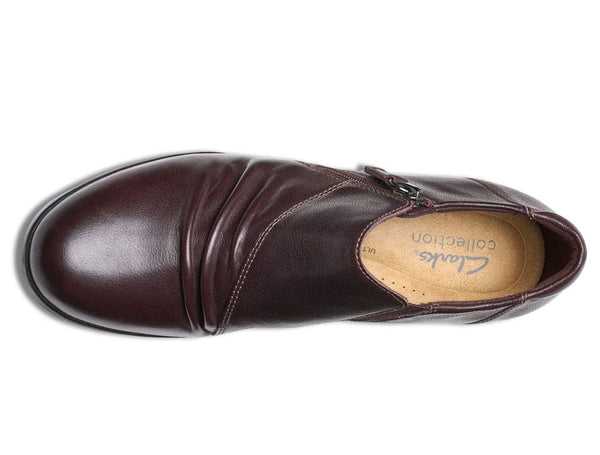 Clarks Women's Emily2 Braley Leather Shootie