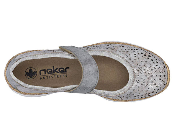 Rieker Women's Nikita N4299 Mary Jane Wedge
