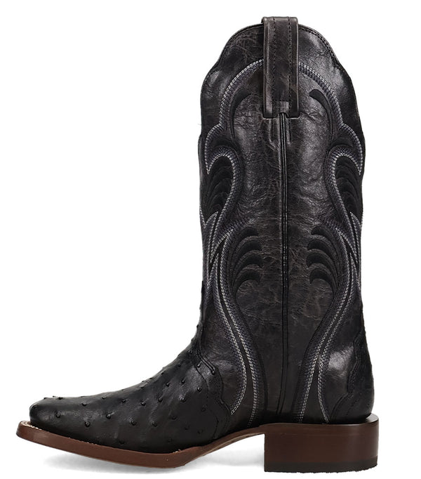 Dan Post Women's Reese Full Quill Ostrich Western Boot