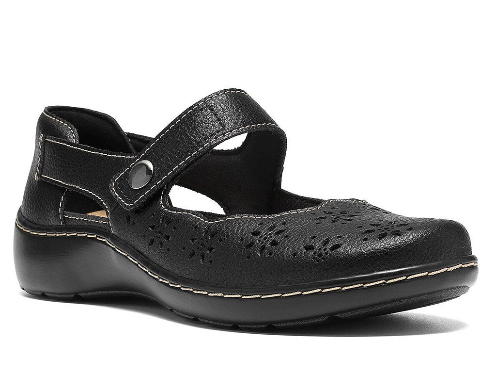 Clarks Women's Cora Jane Leather Mary Jane Flat