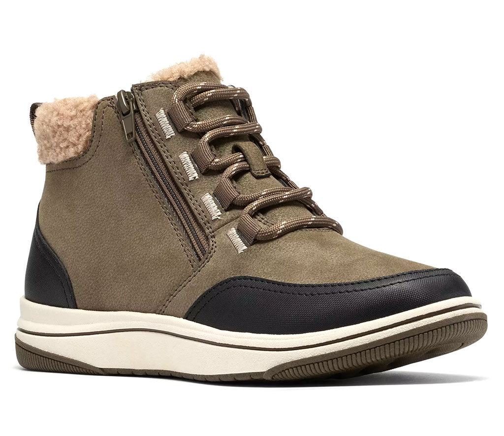 Clarks Women's Breeze Moss Sneaker Boot