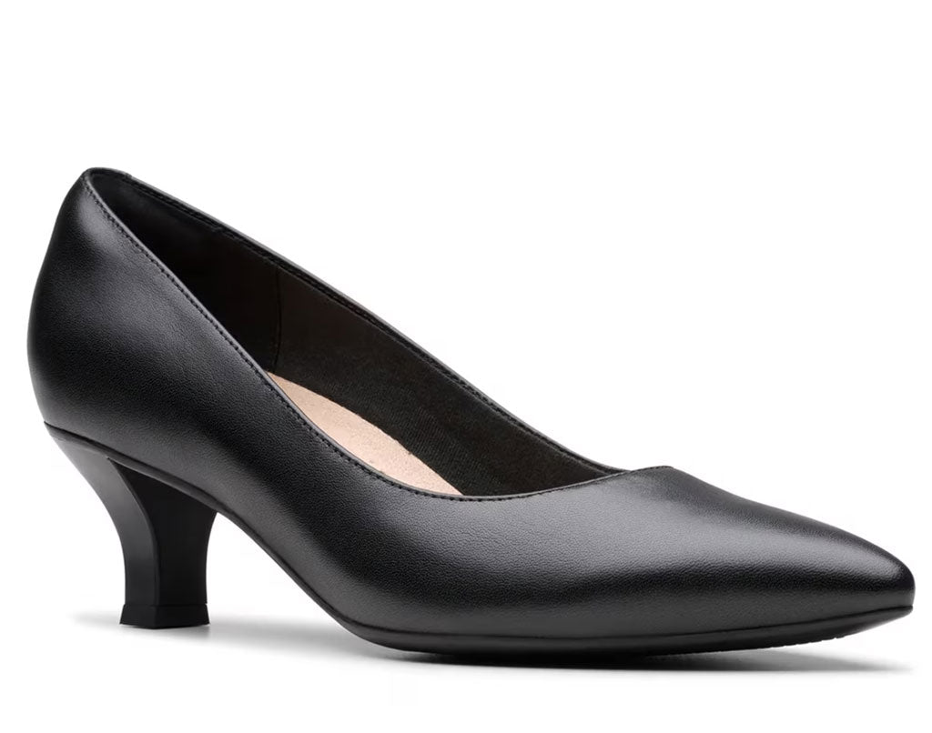 Clarks Women's Kelpy Vine Leather Pumps