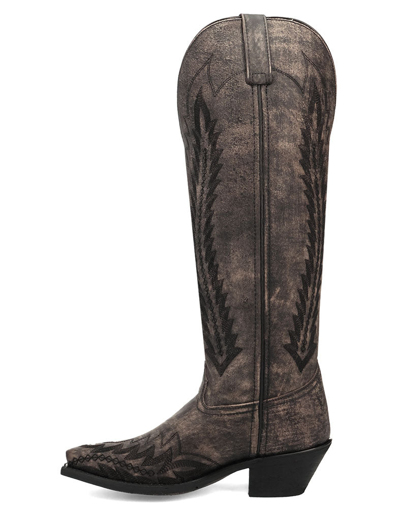 Laredo Women's Roxelle Wide Calf Leather Western Boot