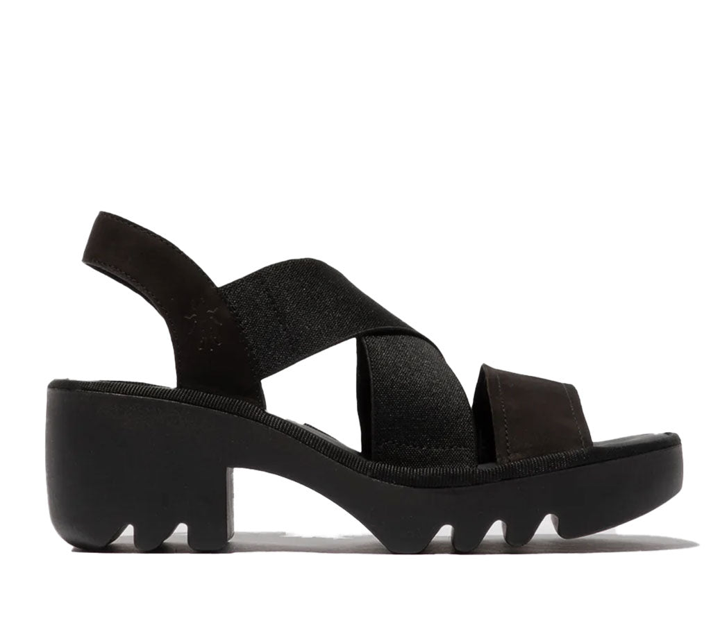 Fly London Women's Taj Crossover Sandals