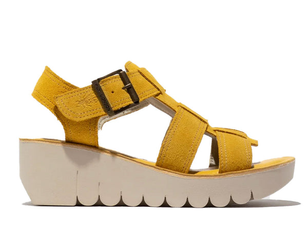Fly London Women's Yudd Platform Wedge Slingback Sandal