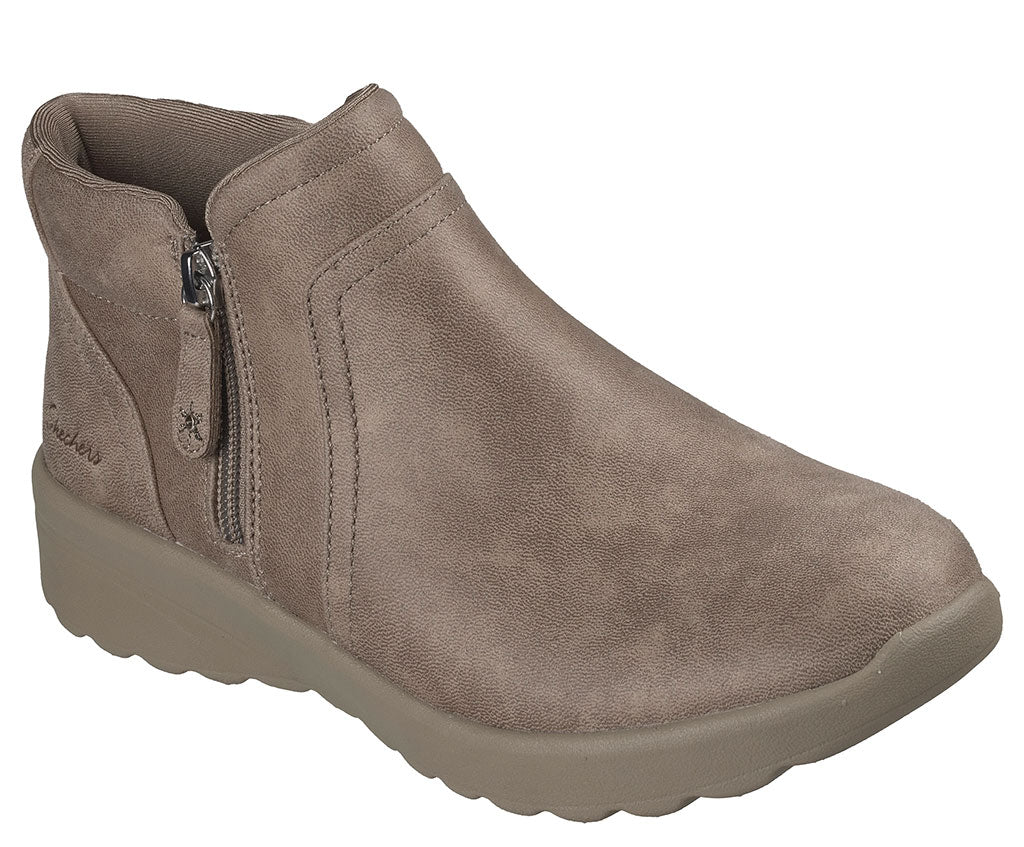 Skechers Women's Relaxed Fit Lovely Vibe Forever Mine Bootie