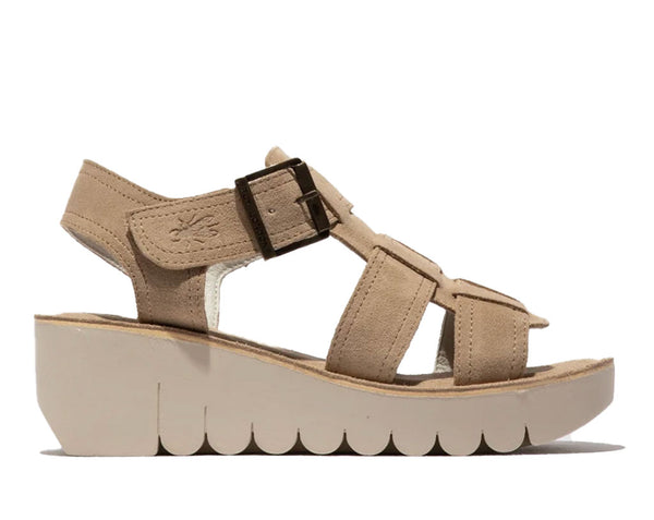 Fly London Women's Yudd Platform Wedge Slingback Sandal